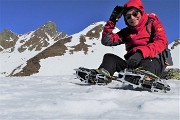 02 Sul Monte Avaro (2080 m) sferzato da forte e gelido vento !
